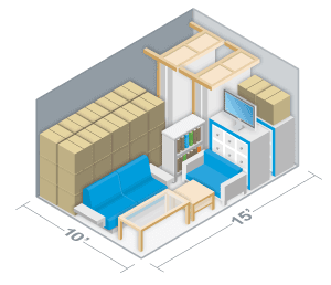 10x15 Storage Unit Hickory NC